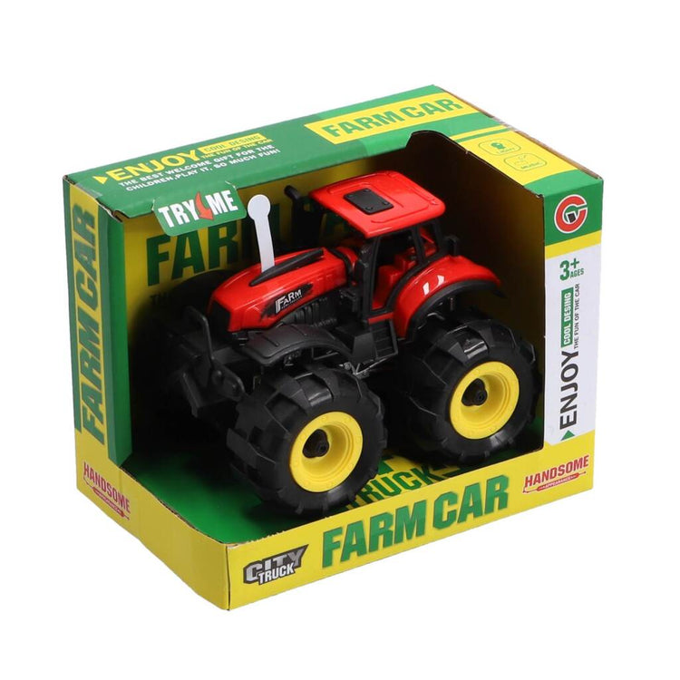Andere Marken Traktor 15 cm + Licht und klang rot schwarz