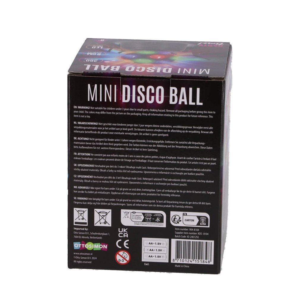 Party Time Disco Ball Mini