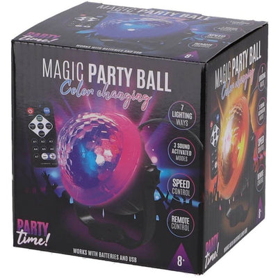 Partyzeit! Partyzeit magischer Partyball mit Disco -Effekt und Fernbedienung