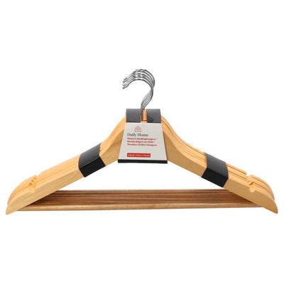 Daily Home Kleiderbügel Holz Set 6 | 6 Stück