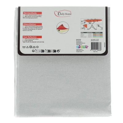 Daily Home Bügelbezug Metall 130x46 cm | 5 Stück
