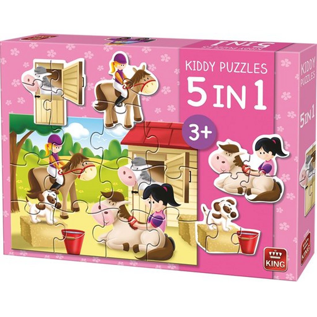 King King Kiddy Collection 5in1 Puzzle