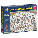 Jan Van Haasteren Jigsaw Puzzle Skateboarding in der Schüssel, 2000st. - afbeelding 1