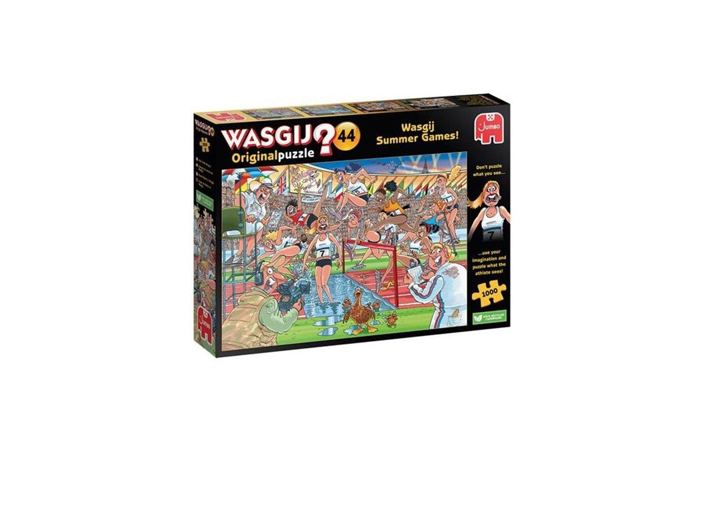 Jumbo Wasgij Original 44 Jigsaw Puzzle Sommerspiele!, 1000st.