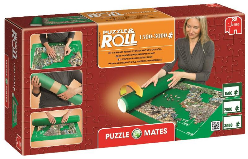Jumbo -Puzzle -Matten Puzzle Rolmat 1500 - 3000st.