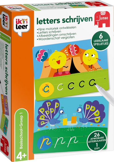 Jumbo Ich lerne, Briefe schreiben zu schreiben, das Bildungsspiel schreibe