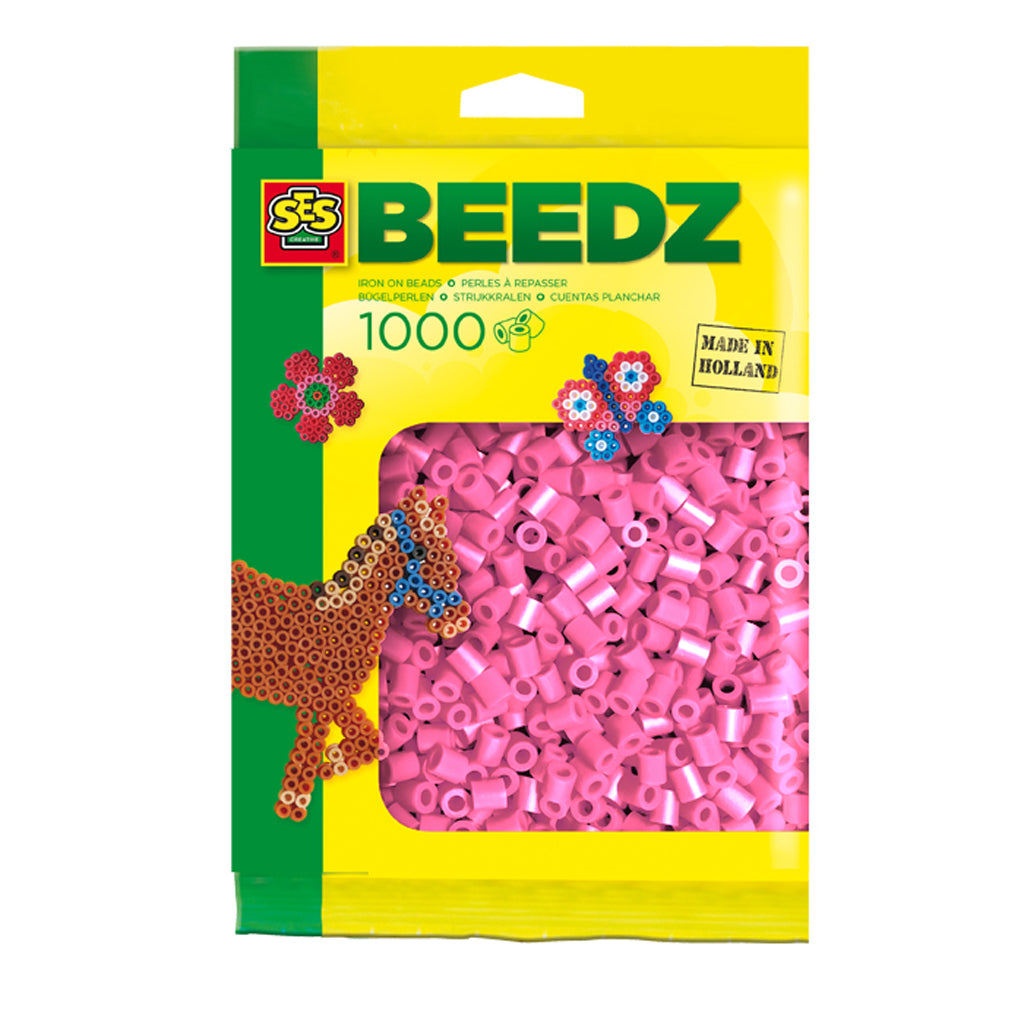 SES Iron Perlen - Pink, 1000st.