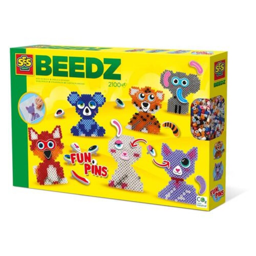 Ses Iren Perlen - Funpins Dieren