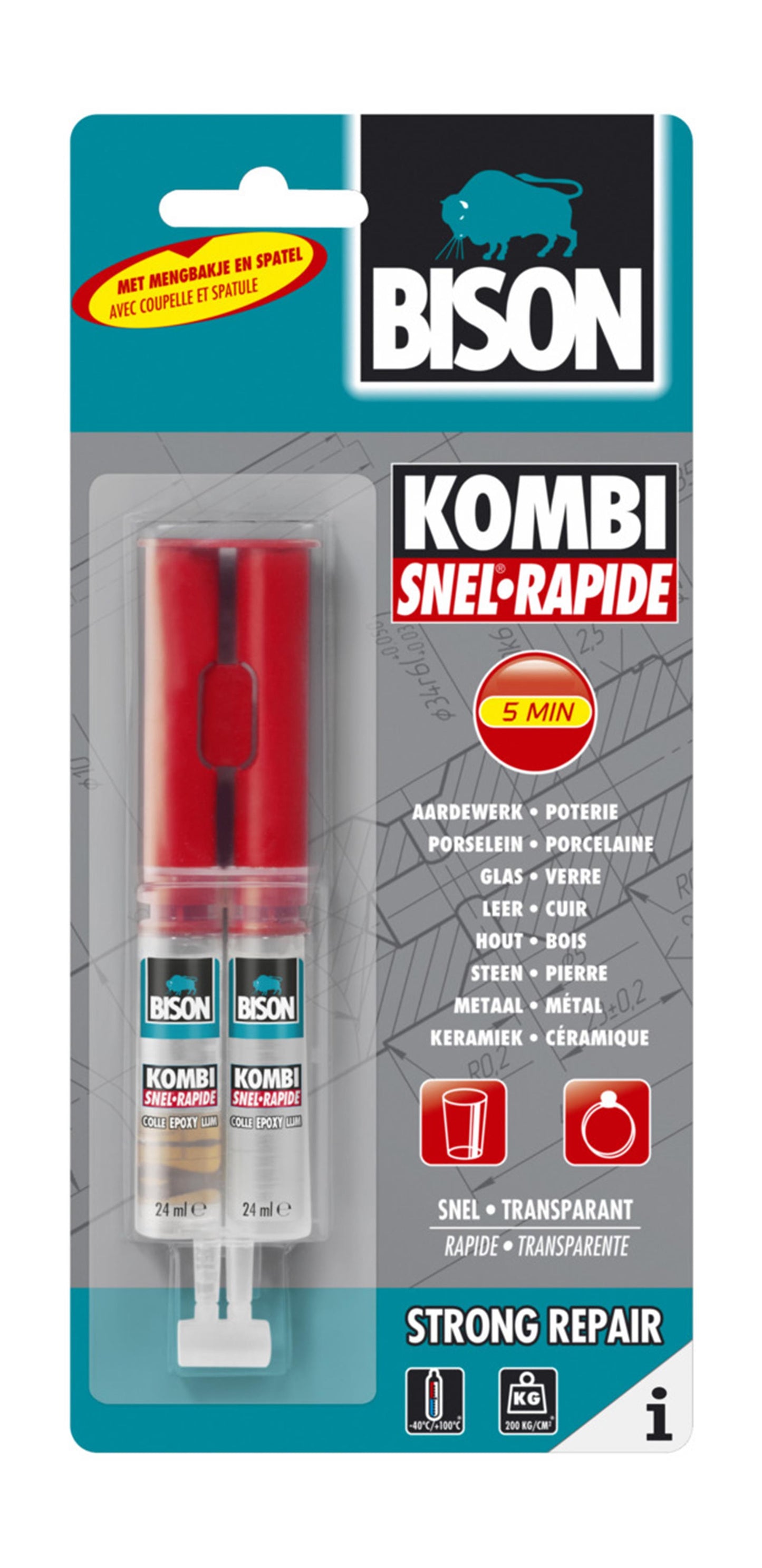 Bison Kombi schnelles Doppelspray 24 ml