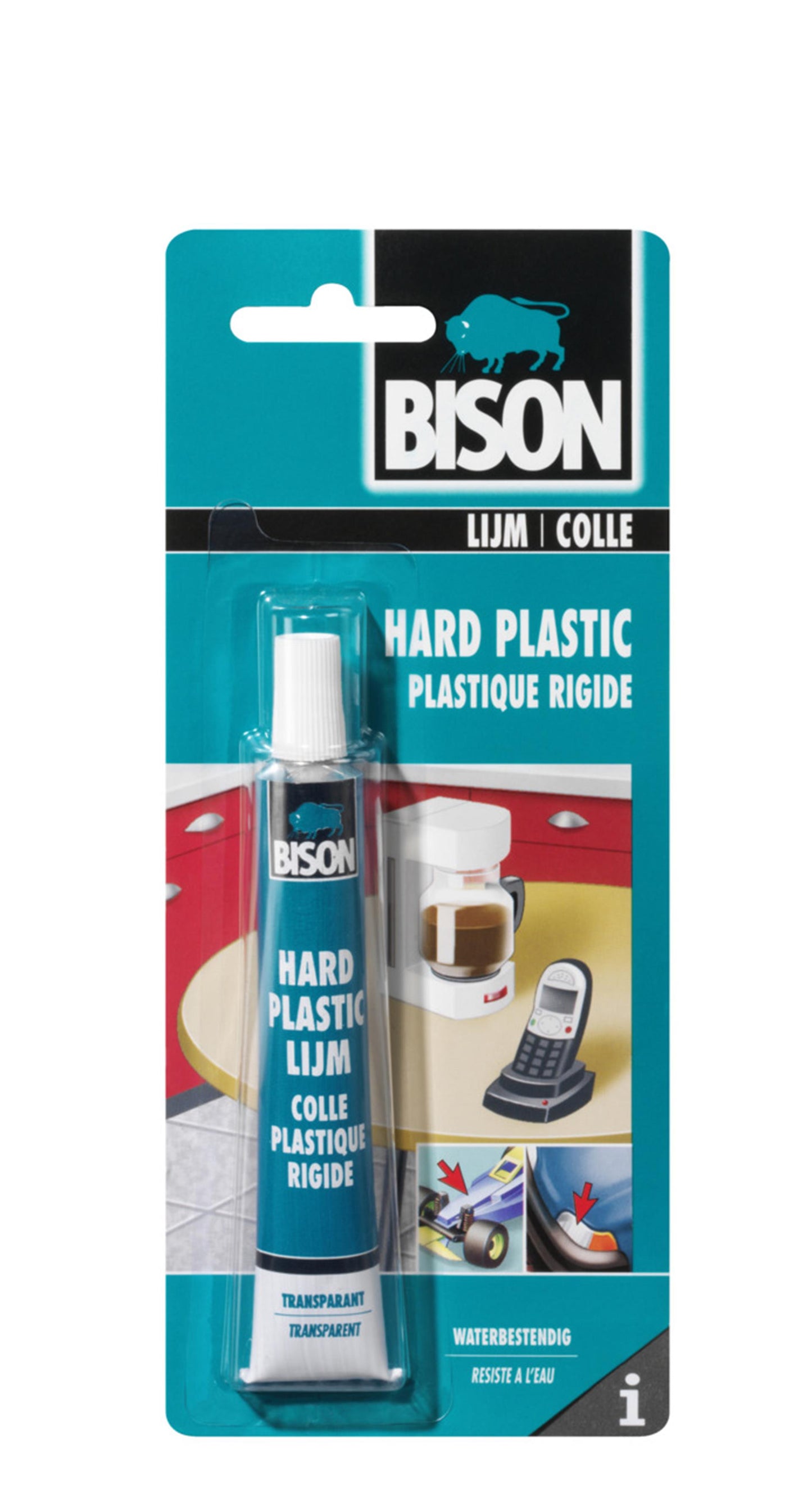 Bison Hart Plastikkleber Blister 25 ml