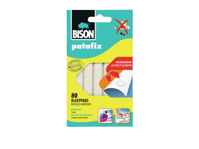 Bison Patafix umhüllt 80 Stücke