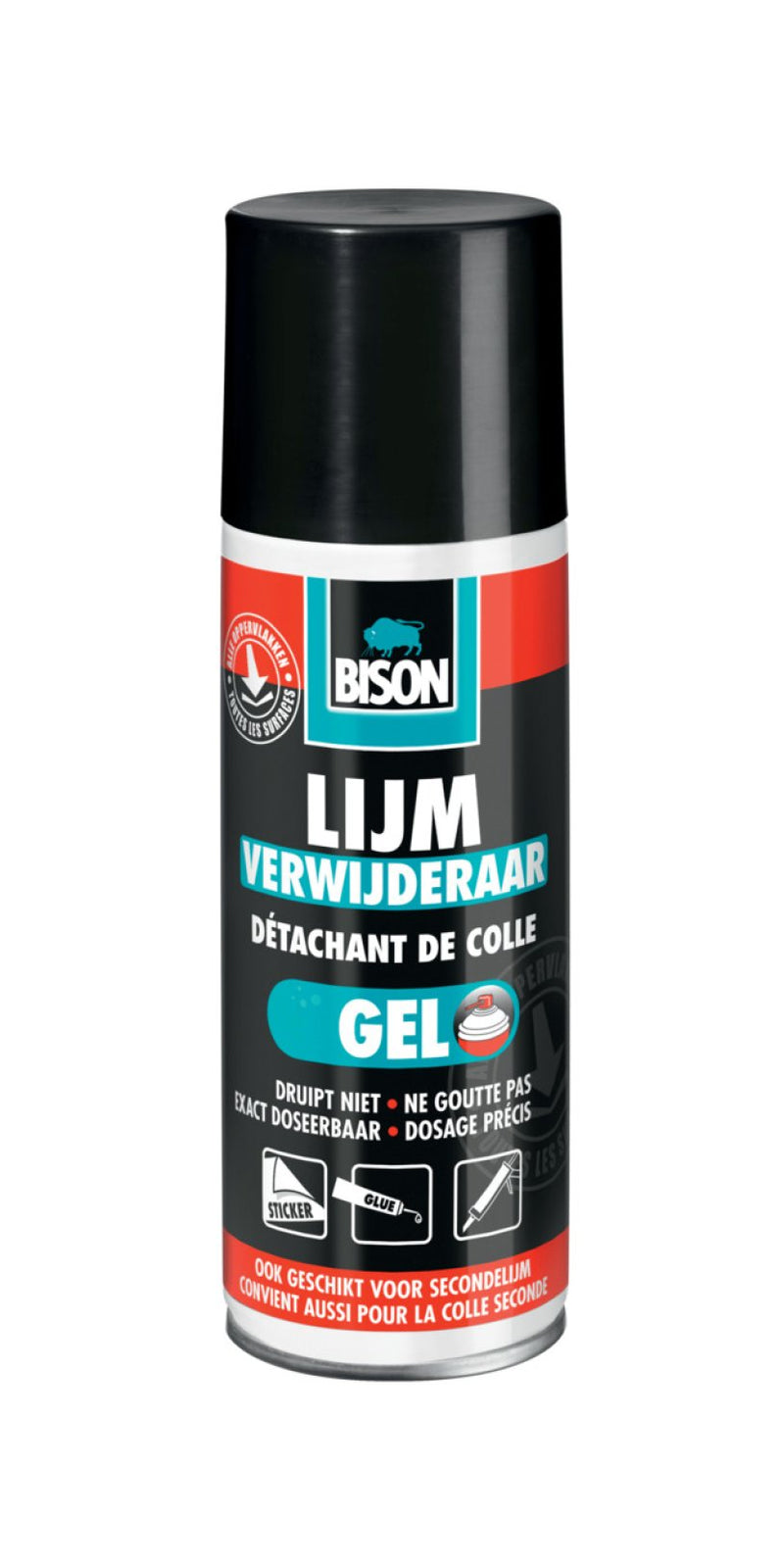 Bison 1049286 – Klebstoffentferner 200 ml | 3 Stück