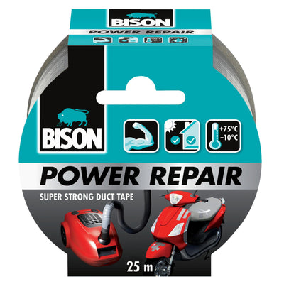 Bison Power Reparaturband grau 25mx4,8cm