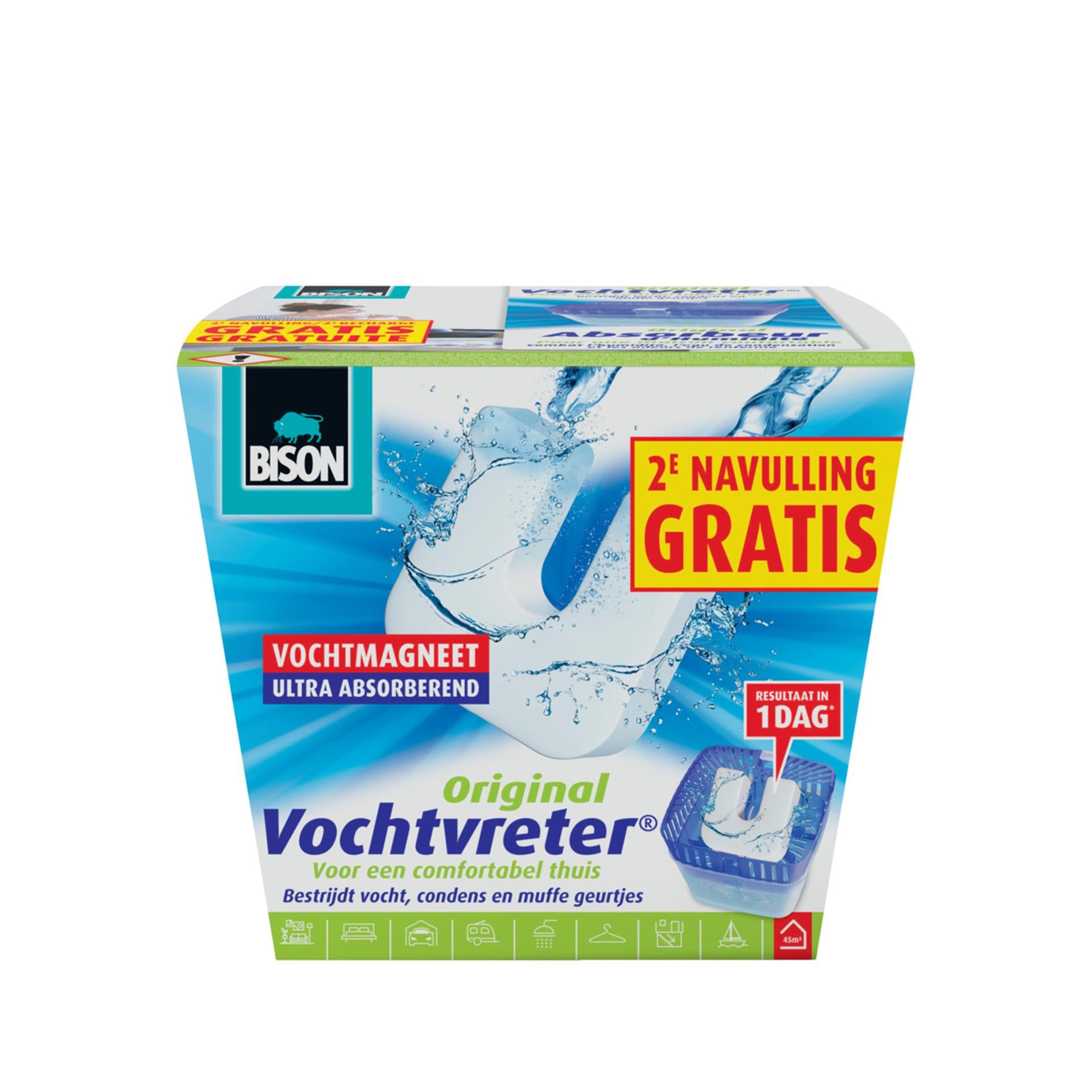 Bison -Feuchtigkeitfresser 450 Gr + Nachfüllung