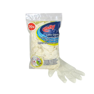 Multy Latexhandschuhe Einheitsgröße 20 Stk