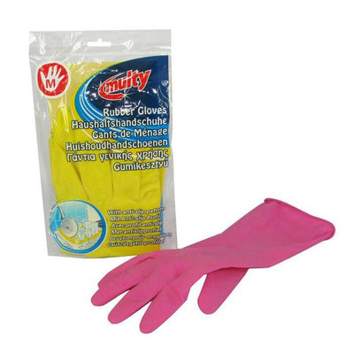 Multy Multy Gummi -Haushaltshandschuhe m gelb