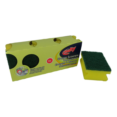 Multy Scourer Hart Griff 3 Teile