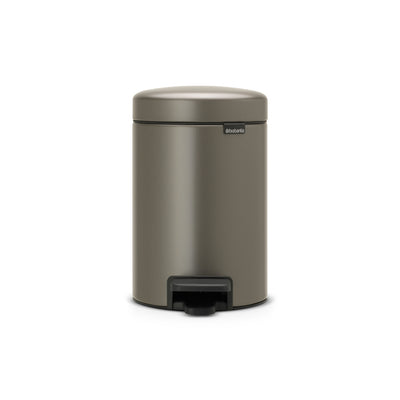 Brabantia Brabantia Newicon Pedal Bin 3L Platinum