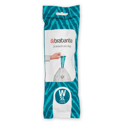 Brabantia Brabantia Perfectfit Abfallbeutel Code W 5l 20 Teile