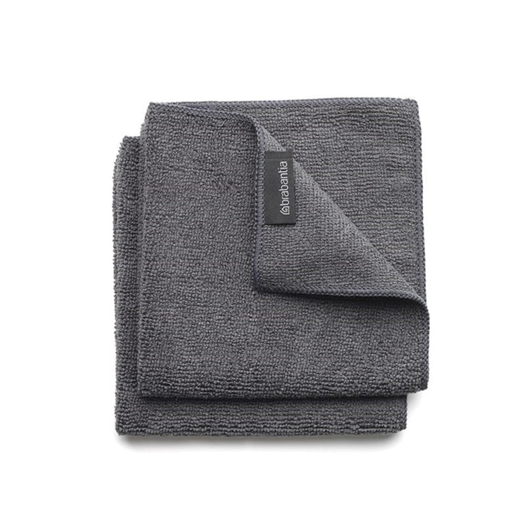 Brabantia Brabantia Sinkside Mikrofasertücher 30x30 cm 2 Stücke grau