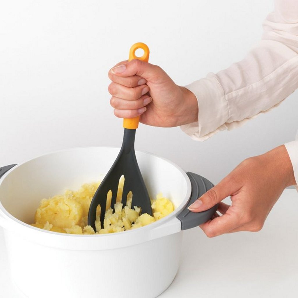 Brabantia Brabantia Lecker + Kartoffelstamper + Löffel gelb Schwarz