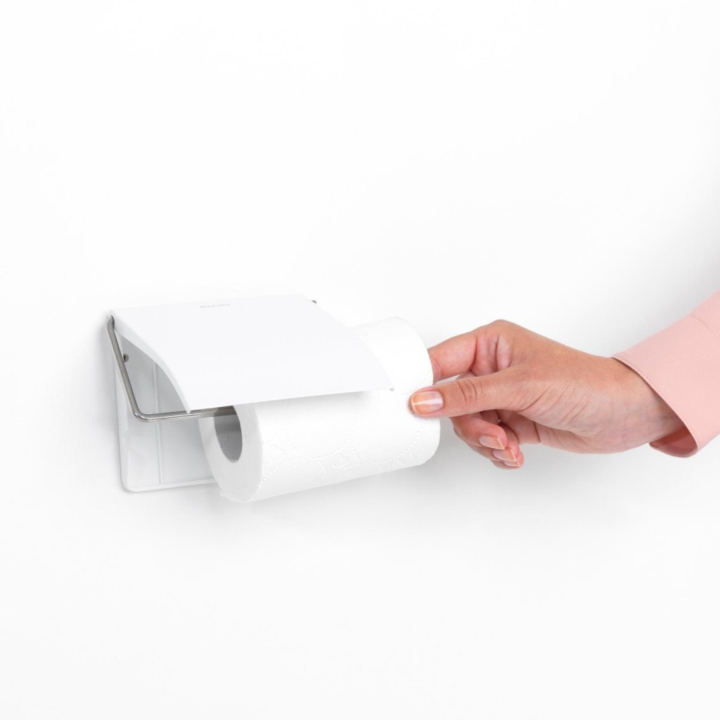 Brabantia Brabantia erneuern Toilettenrollenhalter mit Ventilweiß
