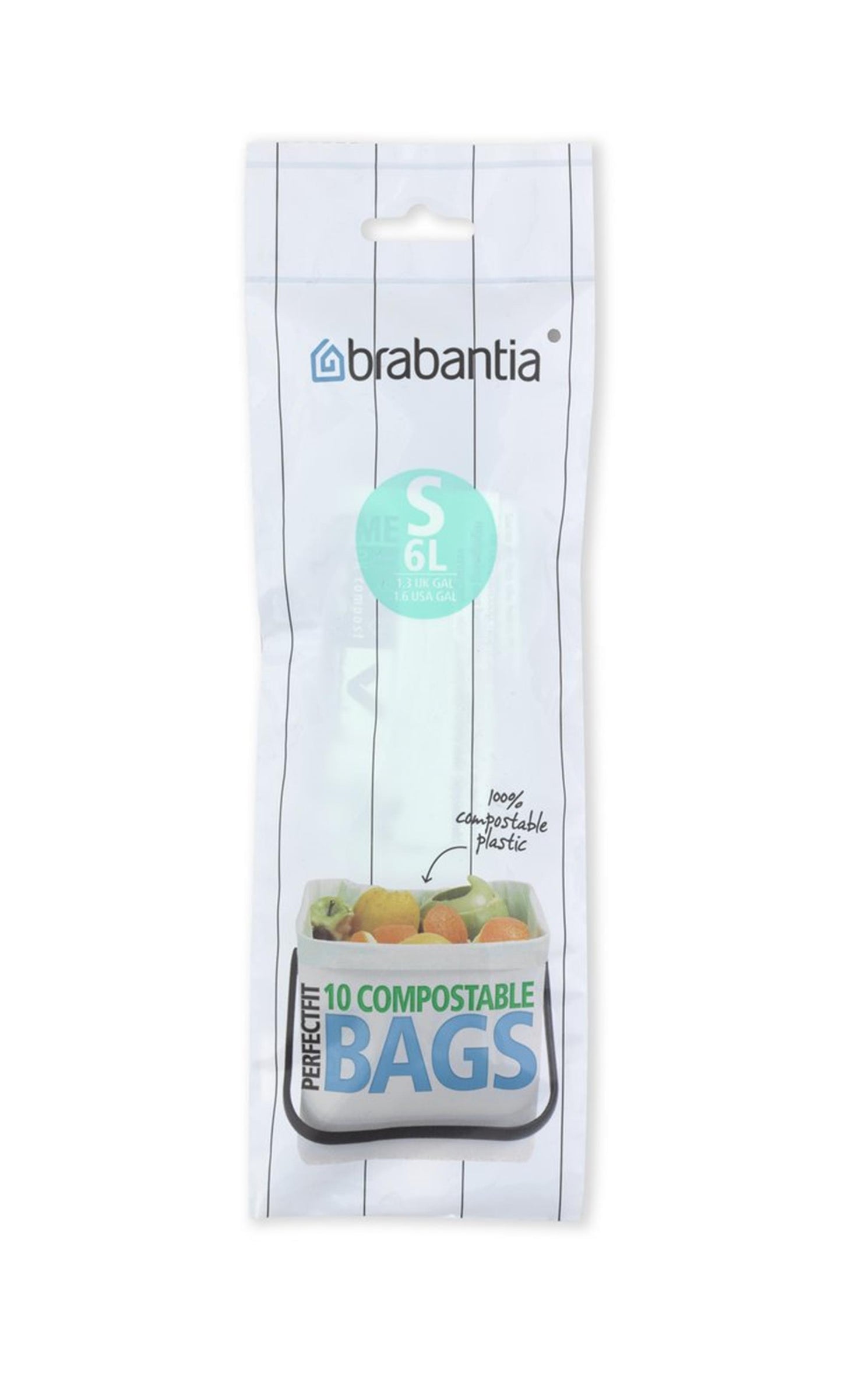 Brabantia Brabantia Perfectfit Composteer Abfallbeutel S 6L 10 Teile
