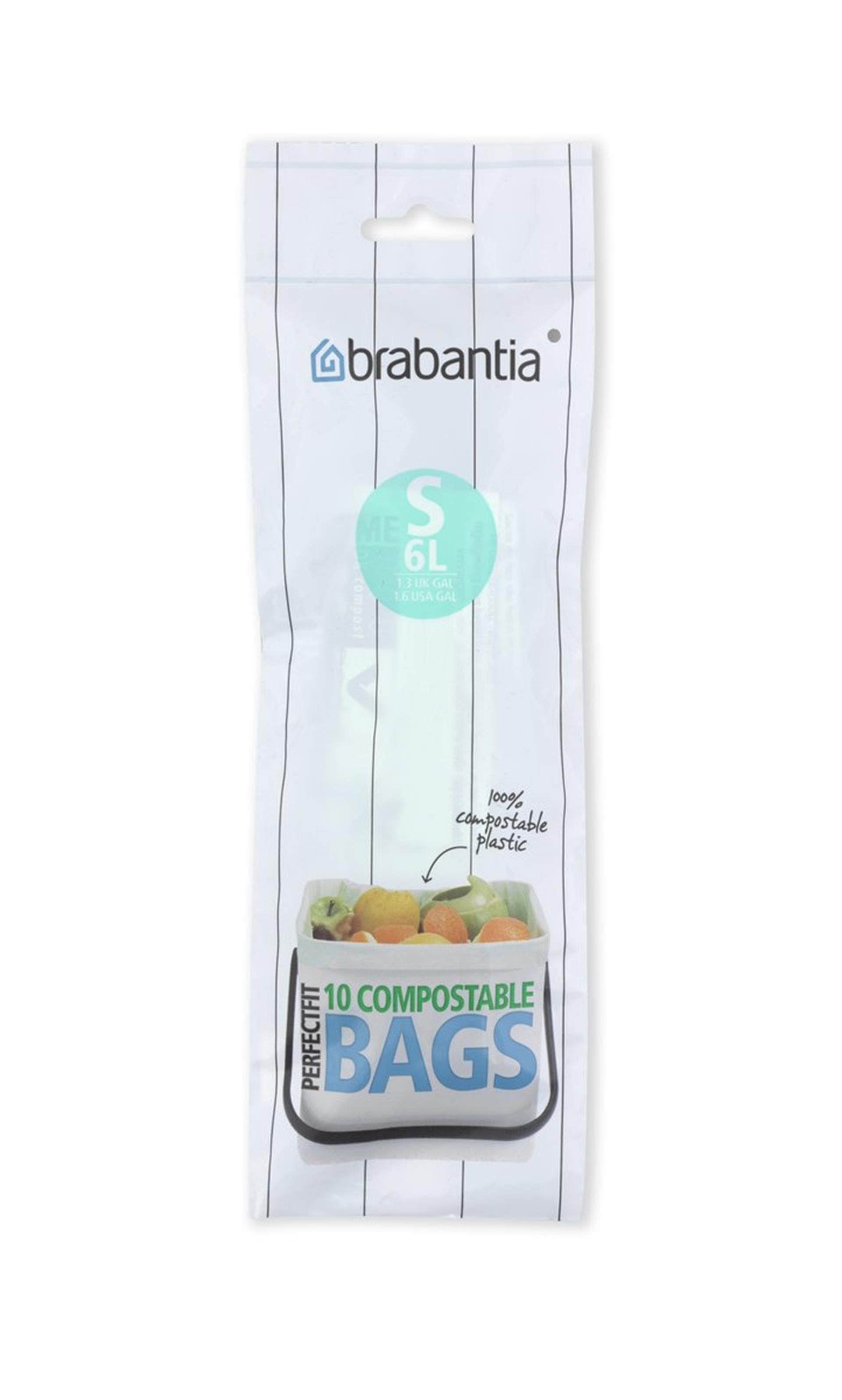 Brabantia Brabantia Perfectfit Composteer Abfallbeutel S 6L 10 Teile