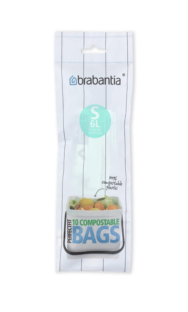 Brabantia Brabantia Perfectfit Composteer Abfallbeutel S 6L 10 Teile