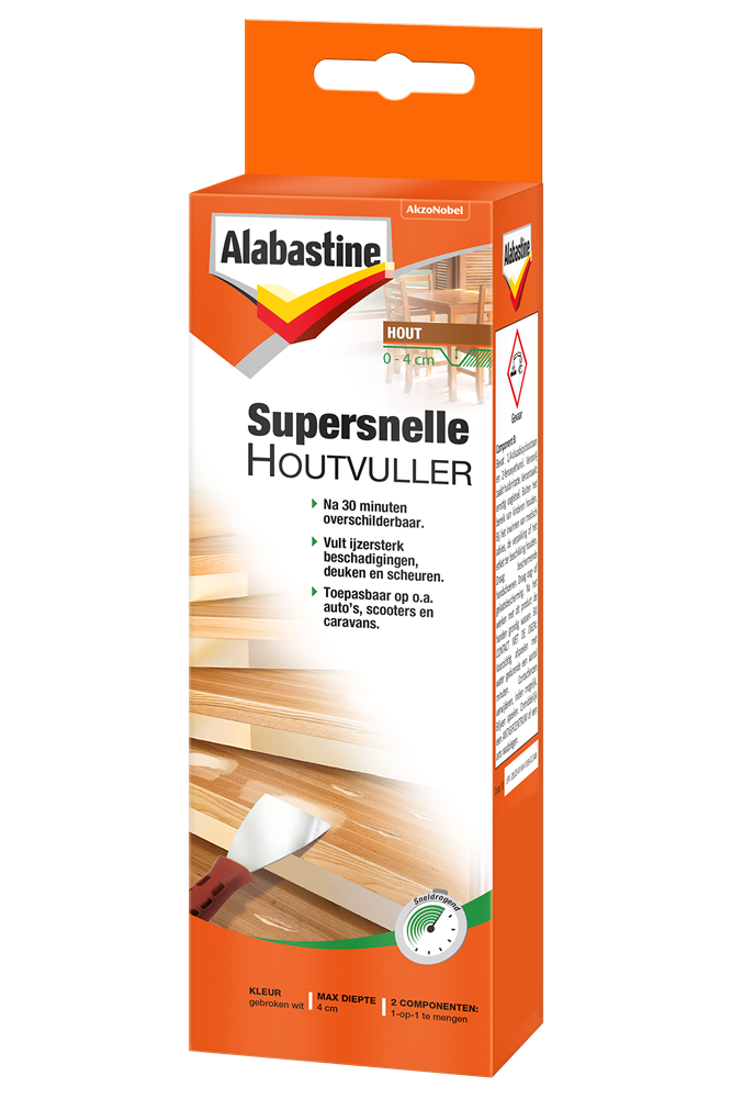 Alabastine superschnelles Holzspachtelset | 150g - 5944057