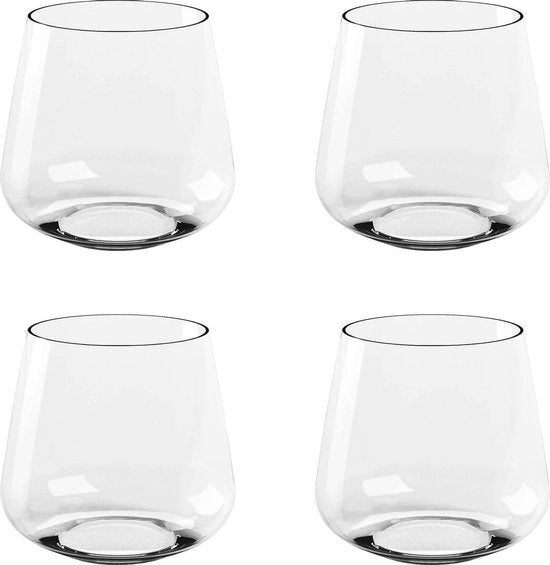 Verschiedenes Leerdam Statur Wasserglas 30 Cl 4 Stücke