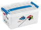 Sonnenwaren Sonnenwaren Q-Line Nähbox 6L 30x20x14 cm Weiß Blau