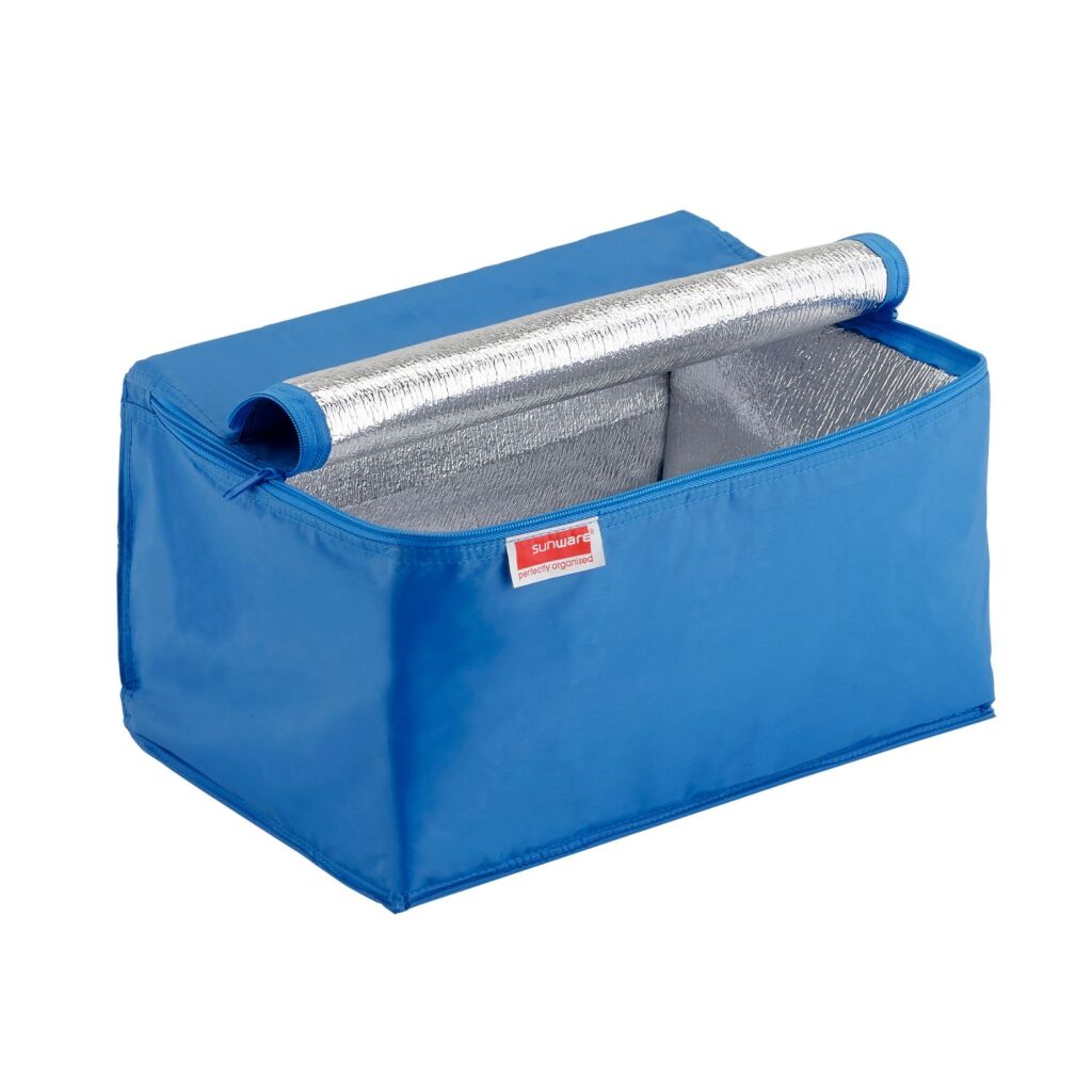 Sonnenwaren Sonnenwaren quadratische Kühlerbeutel 24l blau