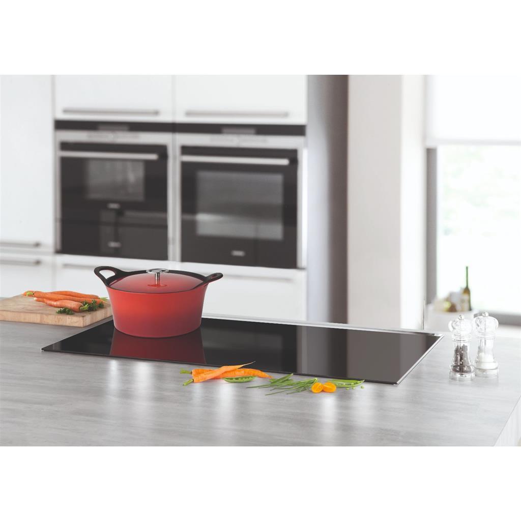 Kuisinox -Kuisinox -Vulkangussbügeleisen -Pfanne 24 cm Rot