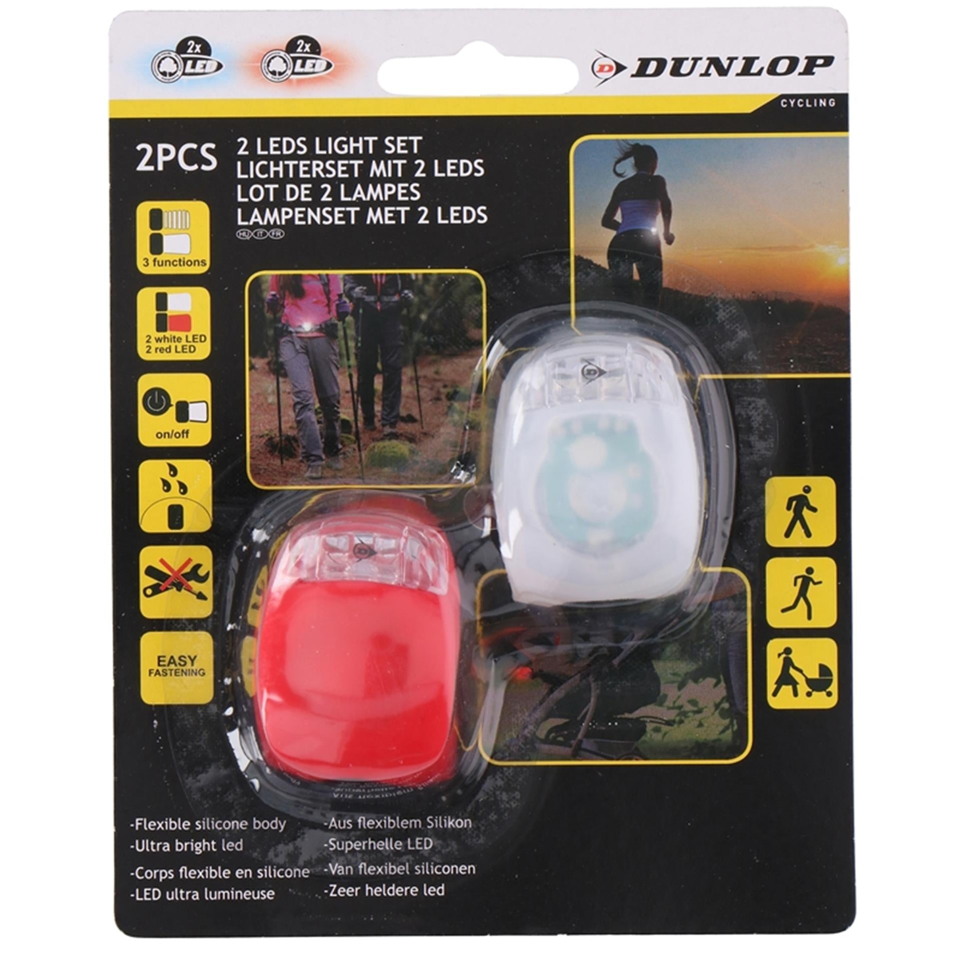 Fahrradleuchte Set LED, 2.