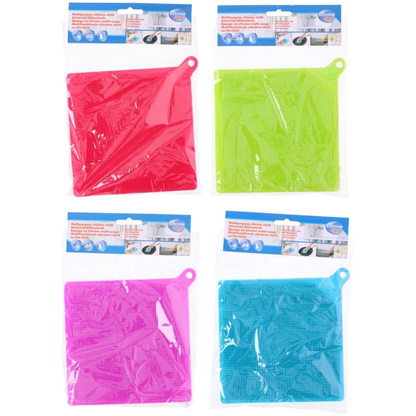 Lifetime Clean Universal-Silikon-Reinigungstuch 15 cm