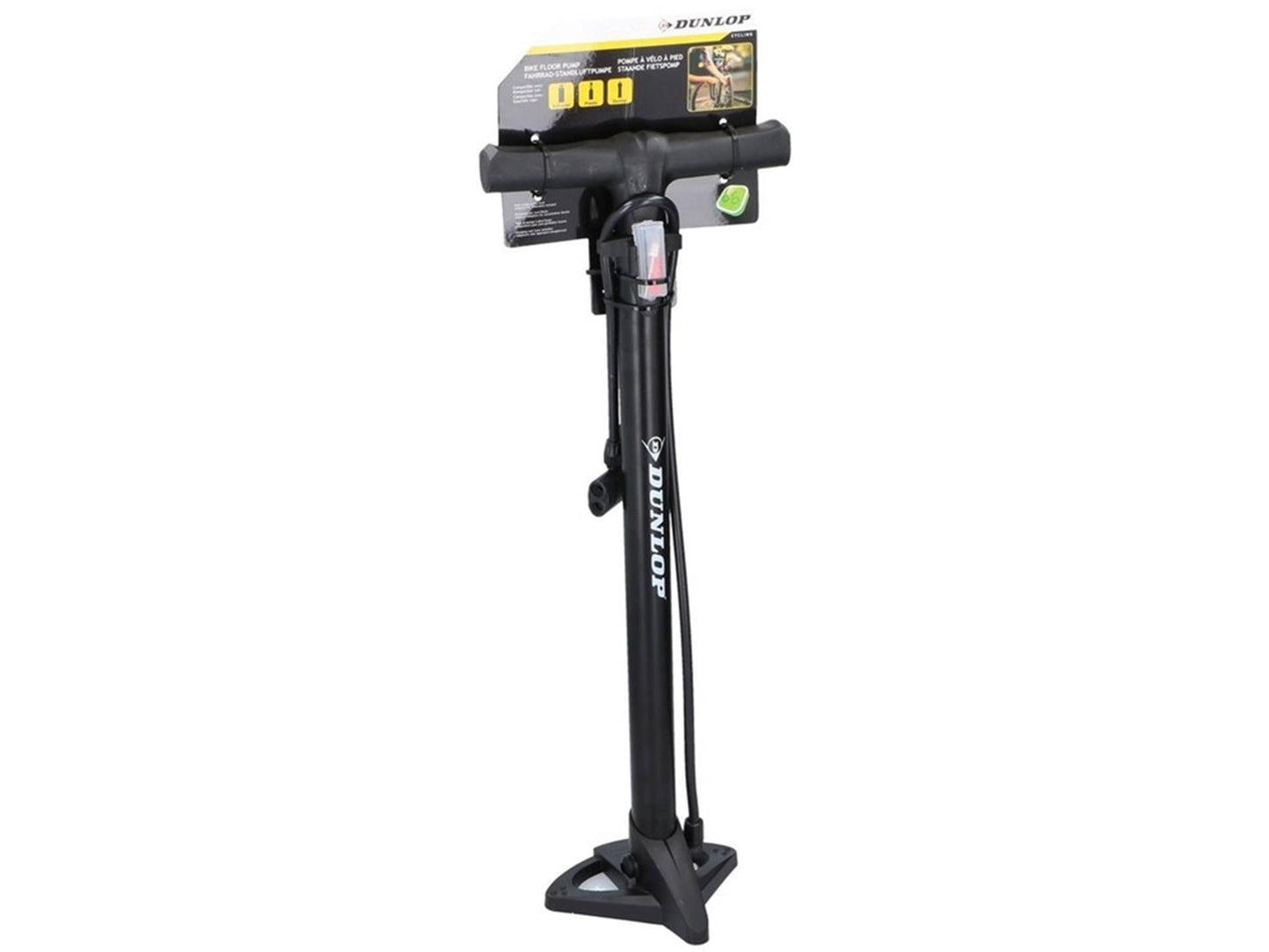 Dunlop Fahrradpumpe schwarz