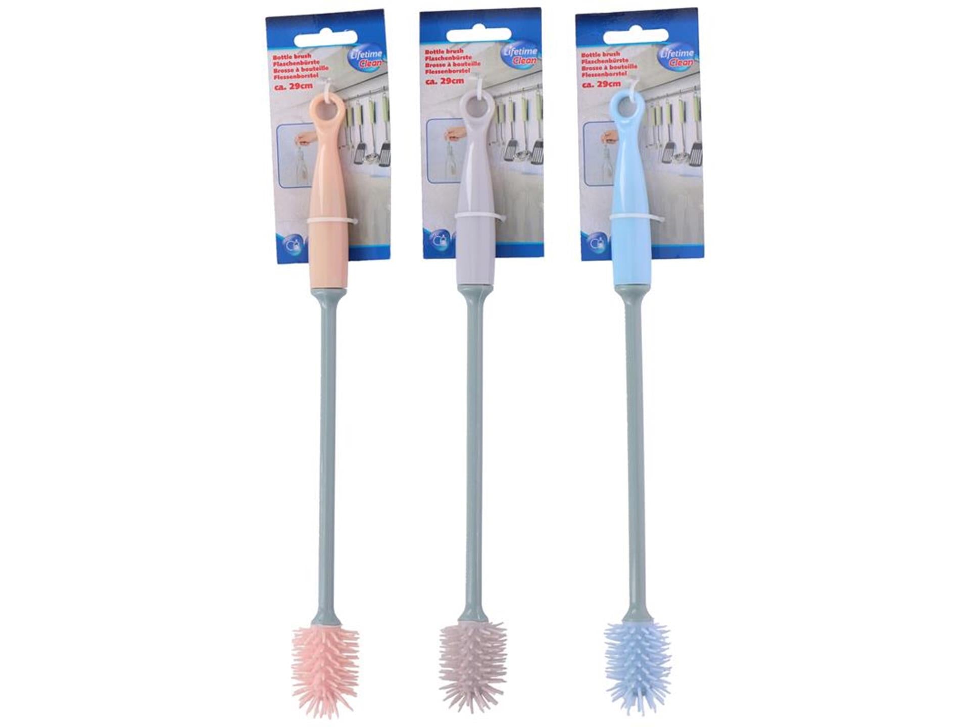 Lebensdauer sauberer Flaschenbürste 29 cm 3 Assorti