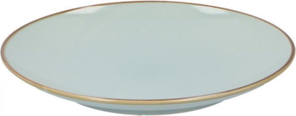 Verschiedenes Dinnerbrett 26x3 cm Keramikminze Blau