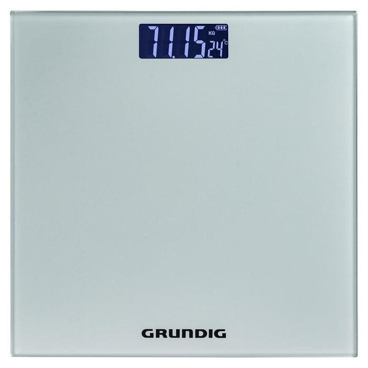 Grundig Personenwaage Glas grau