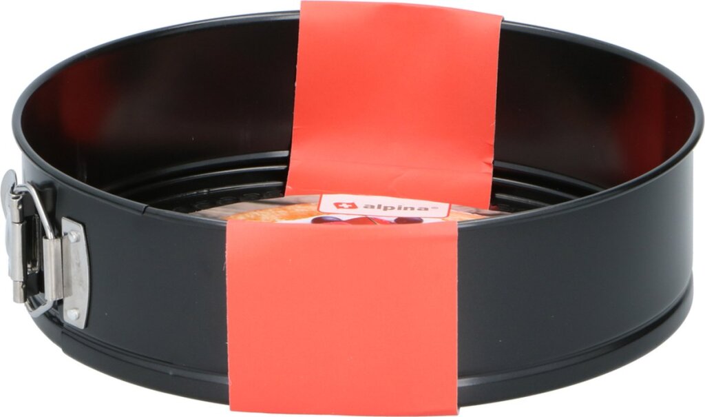 Alpina Spring Form Metall Oslash; 24 x 7 cm schwarz