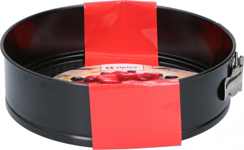 Alpina Spring Form Metall Oslash; 24 x 7 cm schwarz
