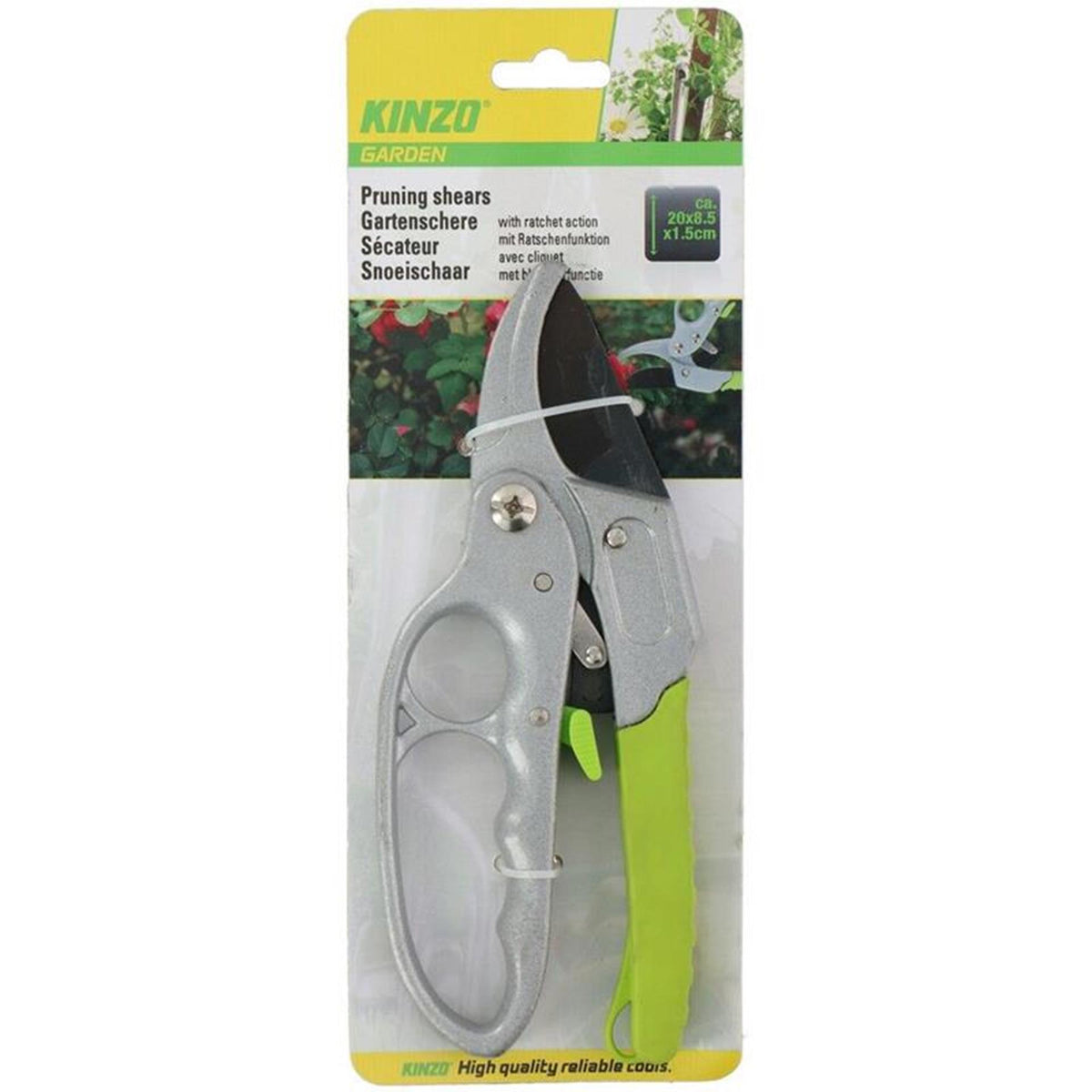 Kinzo-Gartenschere 20x8,5x1,5cm