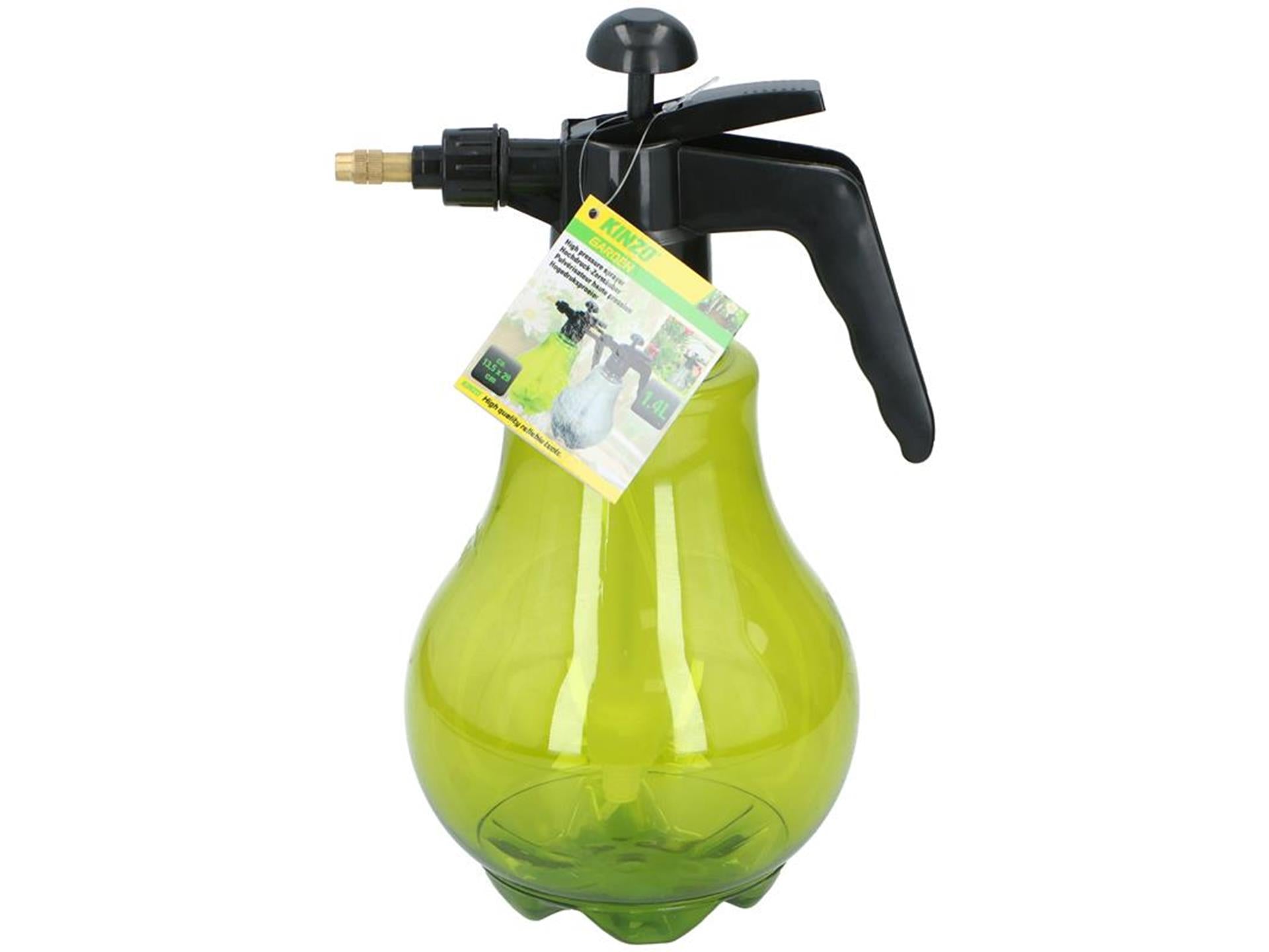 Kinzo Pflanzensprüher Hochdrucksprüher 1,4l