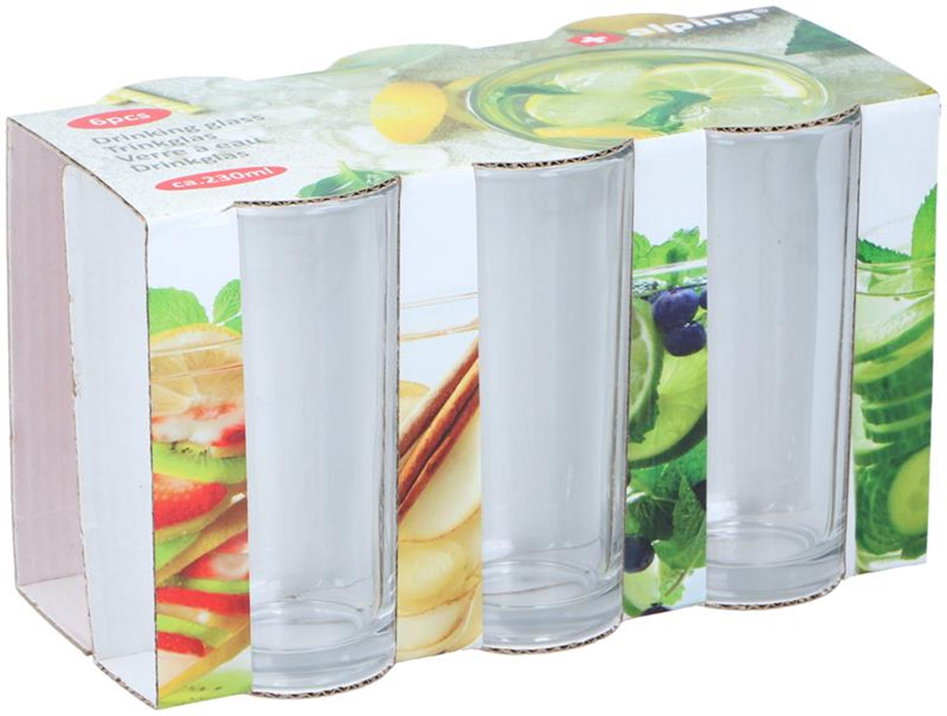Alpina Longdrinkglas-Set 6-teilig 230ml