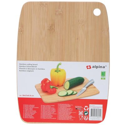 Alpina Bambus-Schneidebrett, 30x23cm