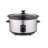 Alpina Slowcooker 3.5L 240W Edelstahl schwarz