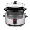 Alpina Slowcooker 3.5L 240W Edelstahl schwarz