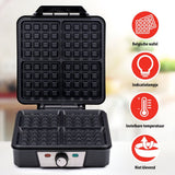 Alpina Waffleijzer Brüssel Waffeln Nicht -STICK -Beschichtung 4 Waffeln 1200W - afbeelding 5
