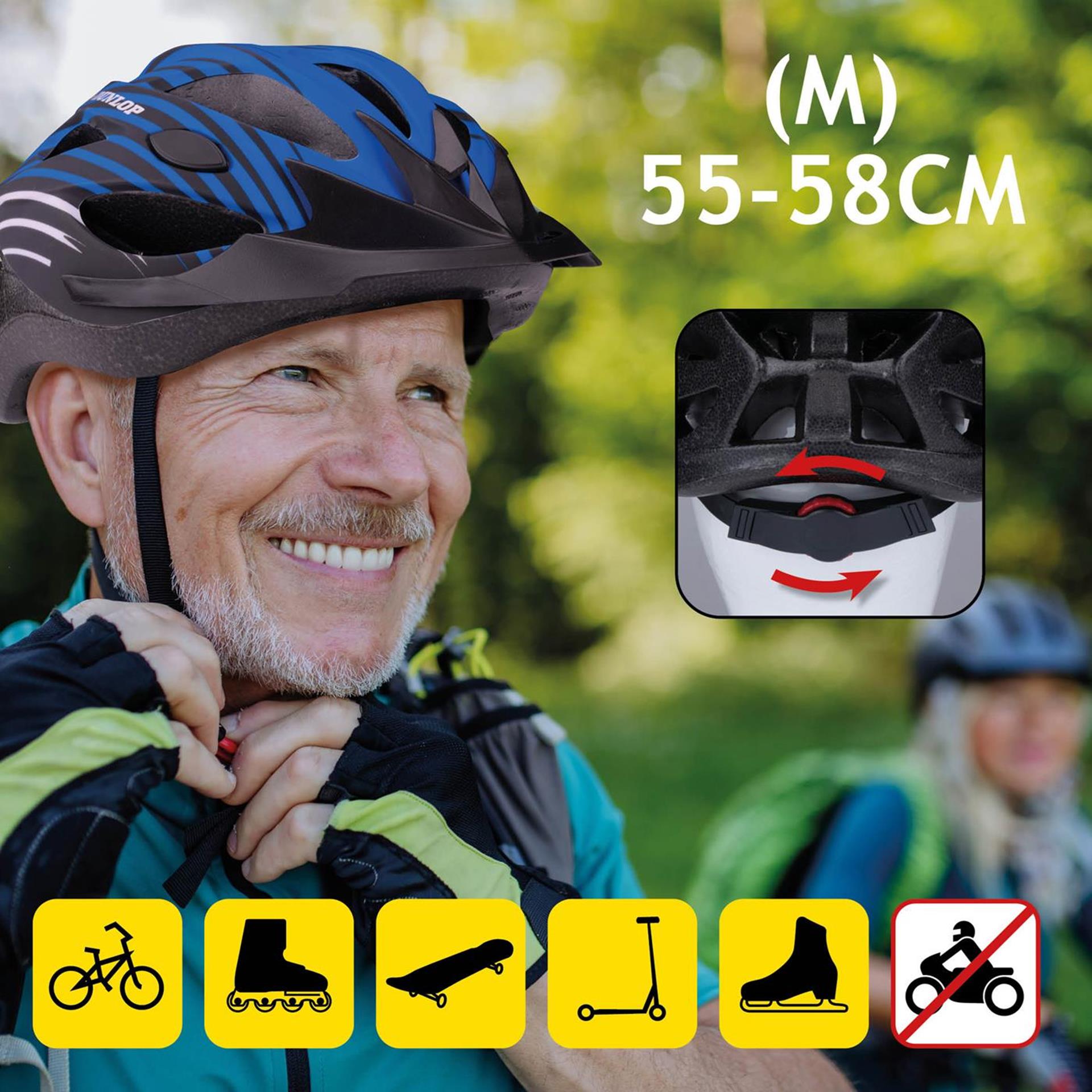 Dunlop Fahrradhelm Größe M